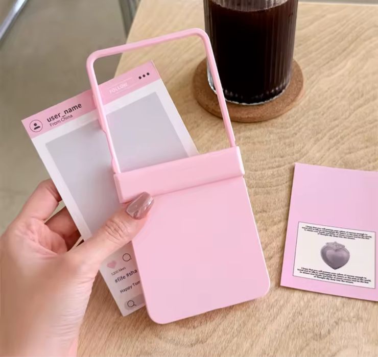Samsung Z FLIP 7 Husa Plastic Ultra Slim cu Protectie Laterala