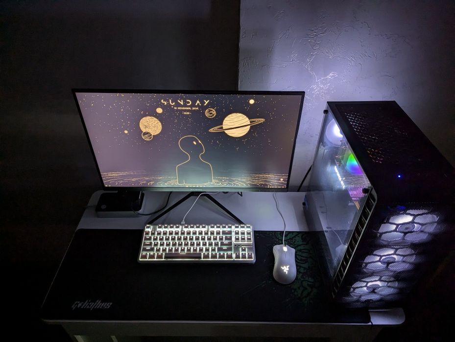 Игравой компьютер, весь комплект