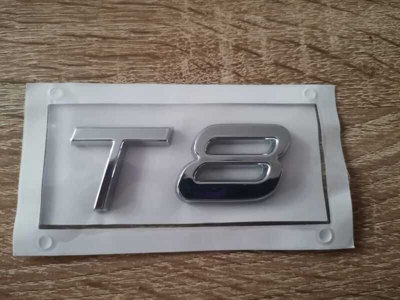 сребристо лого Волво Volvo T8