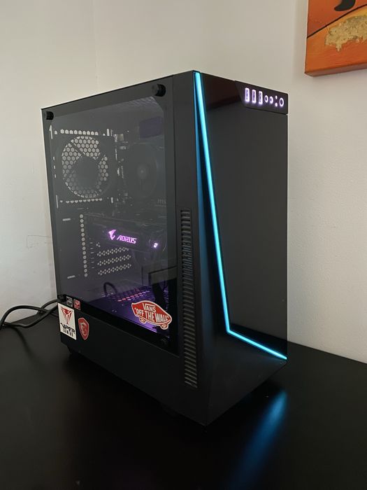 Gaming PC Ryzen 5 GTX 1080ti 16GB 3200mhz SSD+HDD B450