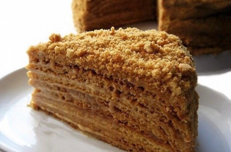 Медовые тортики и блины