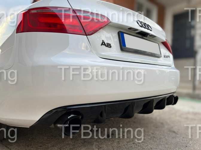 Difuzor bara spate AUDI A5 Coupe 2007-2011 SLINE S LINE S5 RS5 ver 7