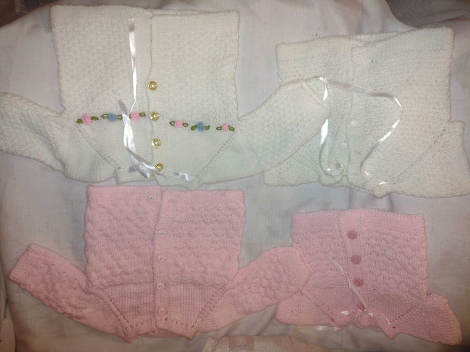 Лот 5 броя плетени блузи + одеало