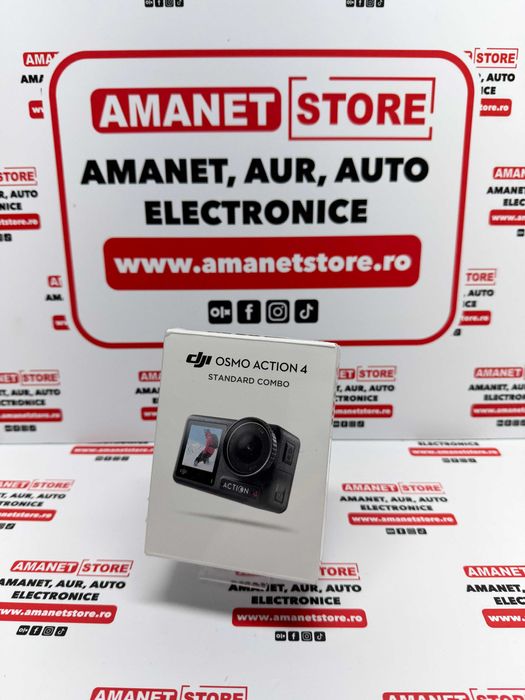 DJI Osmo Action 4 Standard Combo Sigilat Amanet Store Braila [14166]