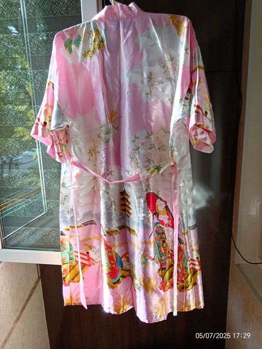 Халат-двойка китайский шелковый (разм.48)