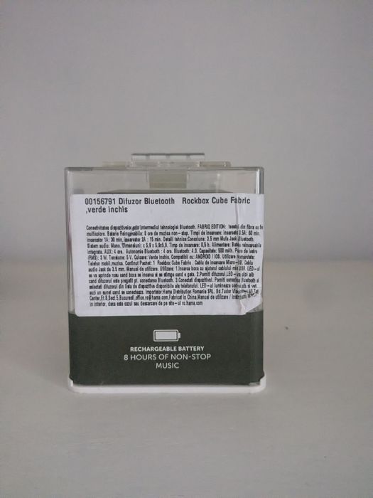 Boxă Bluetooth Rockbox Cube
