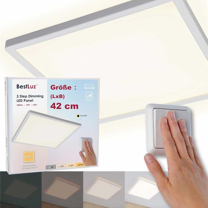 BestLuz LED панел с 3 степени на яркост и мек Backlight ефект