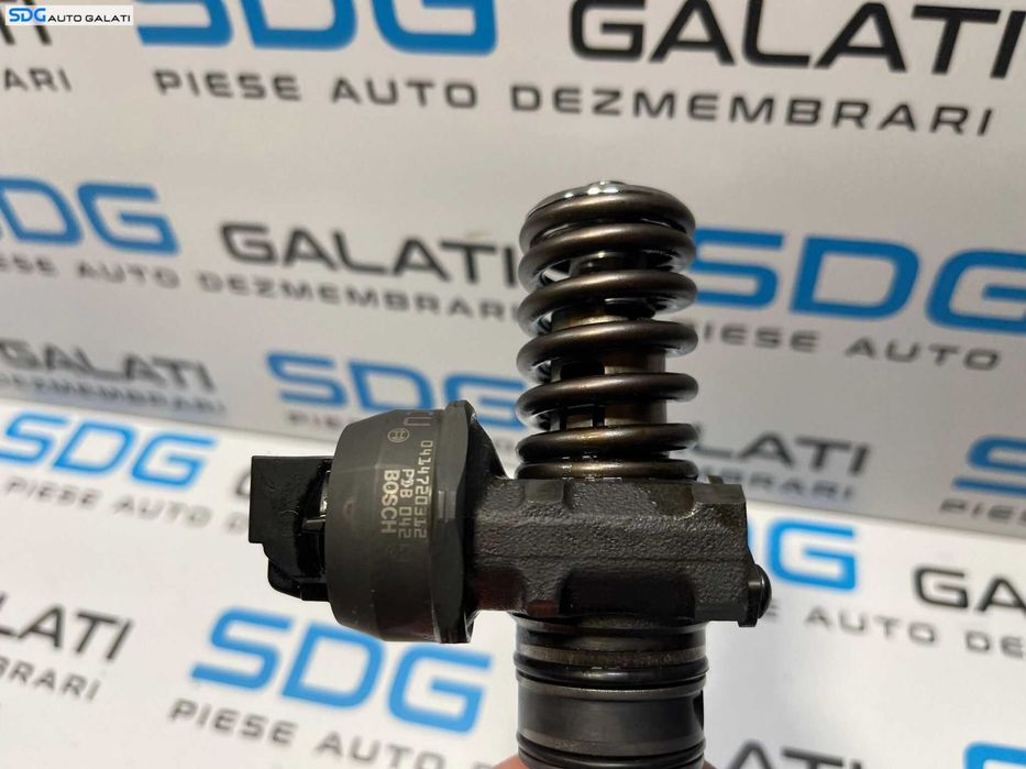 Injector Injectoare Pompa Pompe Diuza Skoda Octavia 2 2.0 TDI BMM 103KW 140CP 2004 - 2013 Cod 038130073BQ CU 0414720312 [B3991]