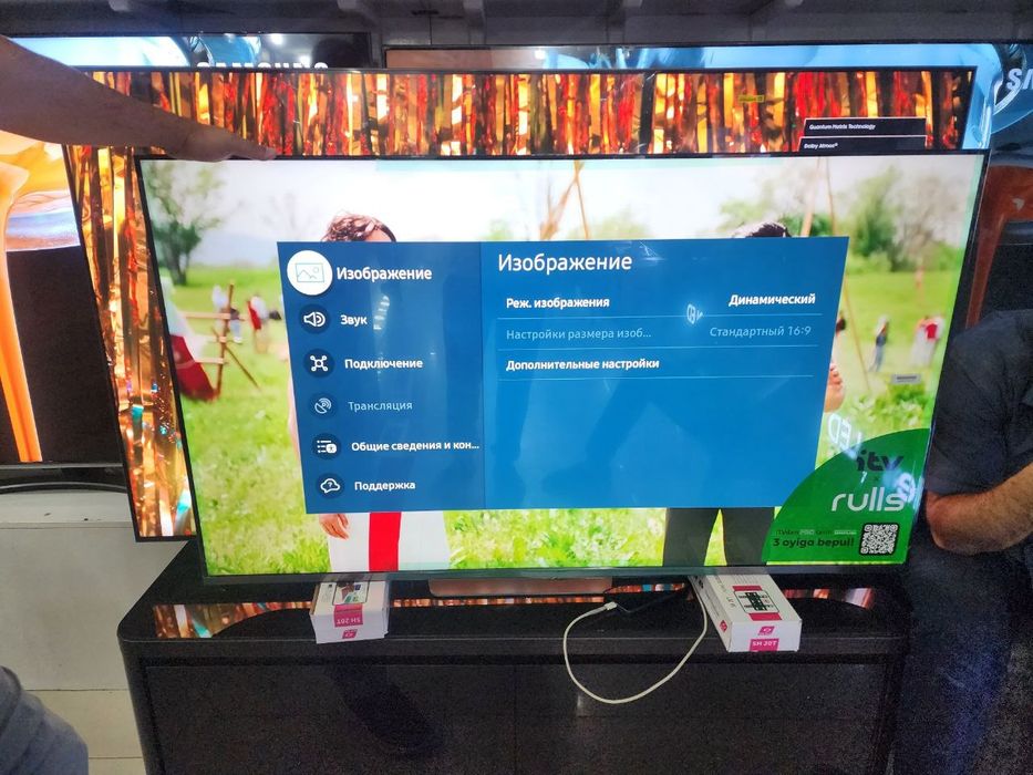 Премиум телевизор RULLS 65RU800FZ Qled smart 4k TIZEN Как Samsung