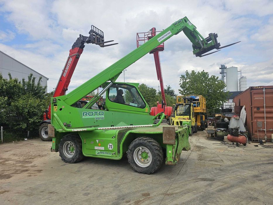Incarcator telescopic Merlo Roto RT 38(Manitou rotativ)