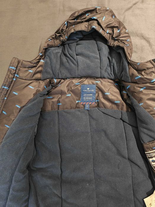 Зимно яке Tom Tailor, размер 104-110 за 4-5години, ново с етикет
