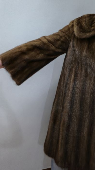 Haina de blana naturală de Vizon (nurca)