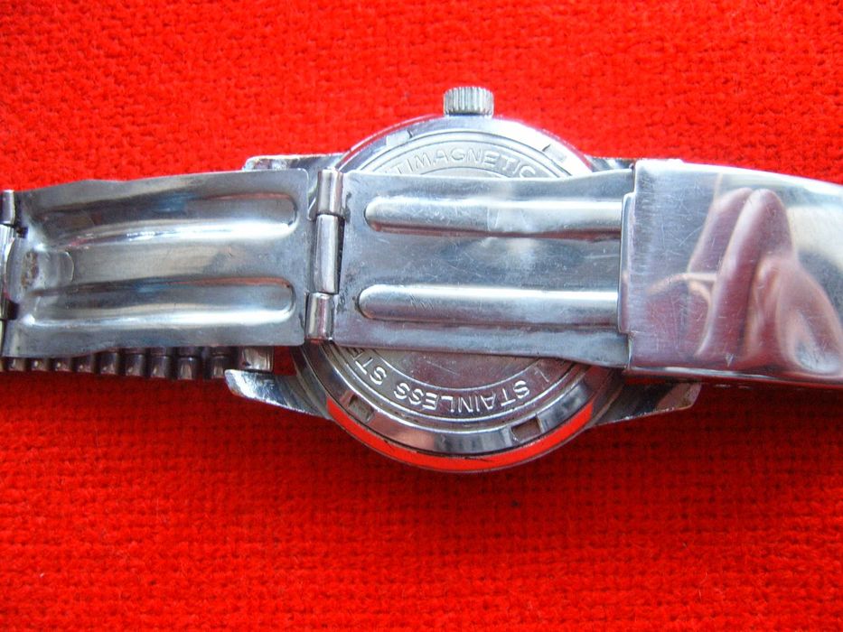 GEVEA automatic 25 rubis INCABLOC Швейцарски ретро мъжки часовник