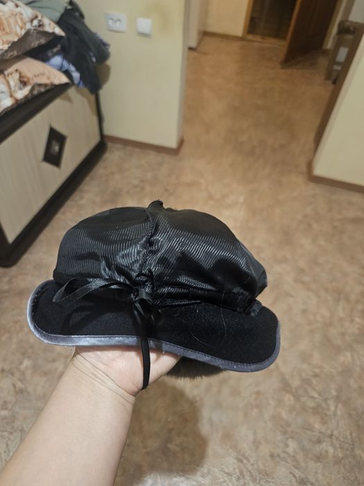 Шапка норковая б/у