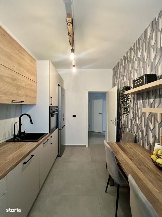 Apartament 2 camere, 51 mp, etaj 2, mobilat modern - Braytim