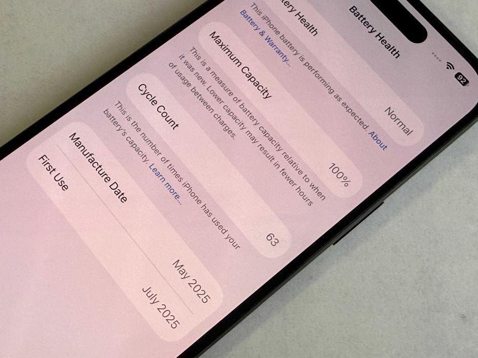 iPhone 16 128gb 100% батерия.Гаранця