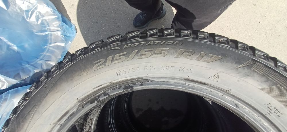 Зимние резины марки Пирели