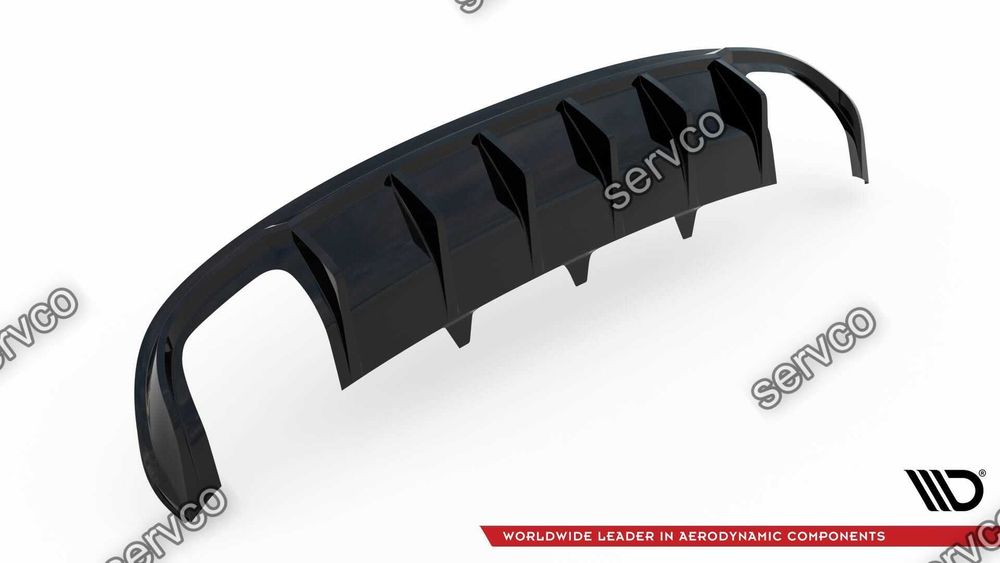 Prelungire difuzor bara spate Audi A4 B8 SLINE S4 2008-2012 v23 Maxton