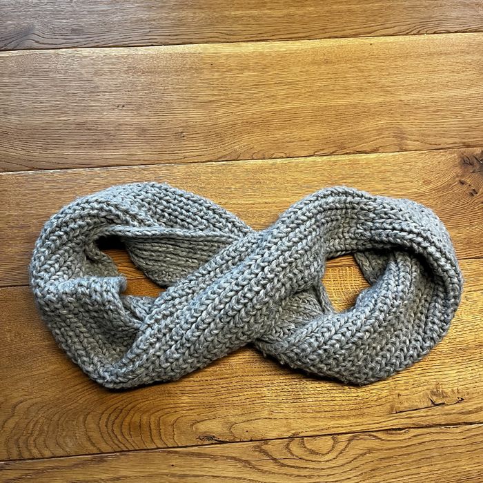 Fular circular gros c&a nou gri