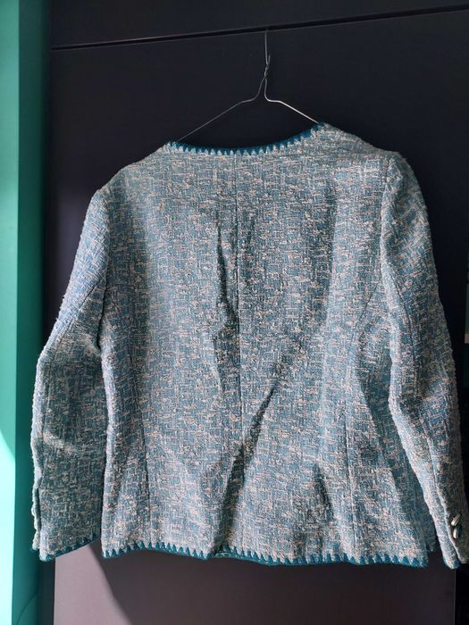 Sacou baby blue Zara M