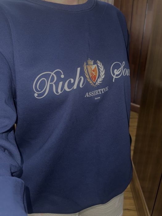 Свитшот темно синий