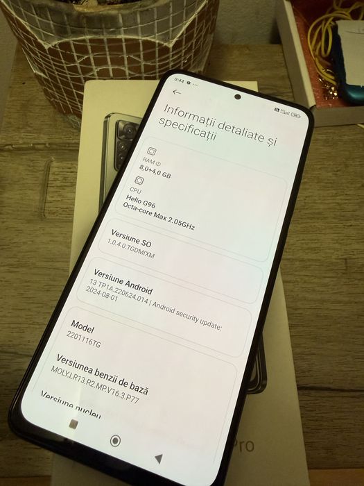 Xiaomi Redmi Note 11 Pro 4G, Dual Sim, 128GB , 8GB RAM, Graphite Gray