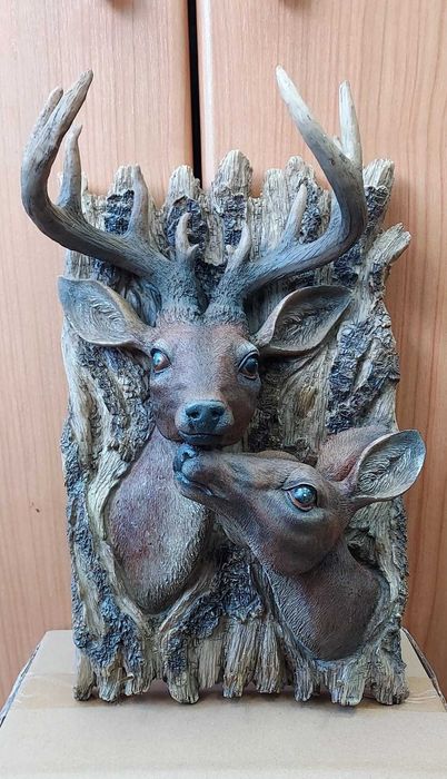 Ново Пано за Стена Елен - Декорация Еленчета 35х22см