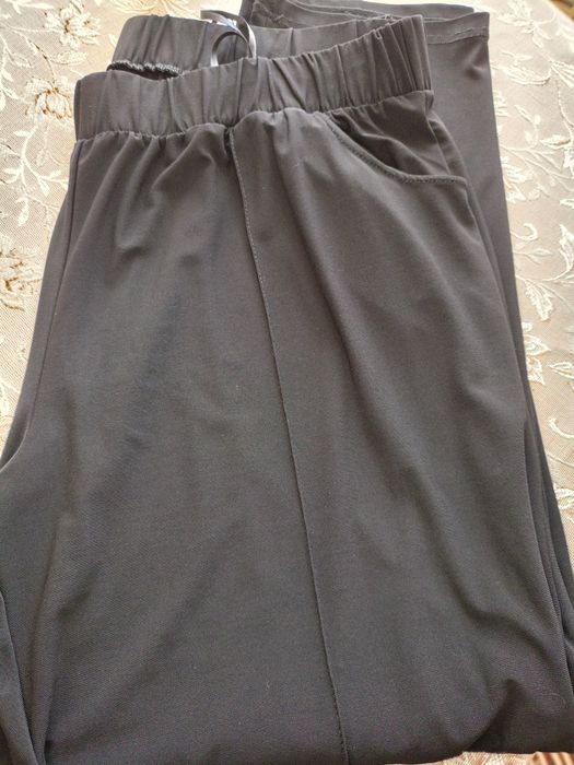 Макси панталон с ликра и еластан