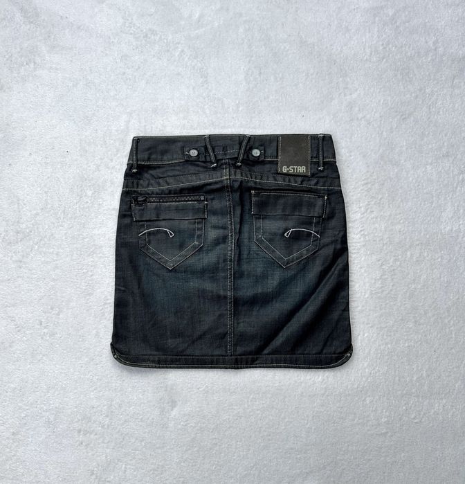 Дънкова пола G-Star Raw (Royce Short Midi Skirt, линия 3301) - размер 27, Отлично състояние