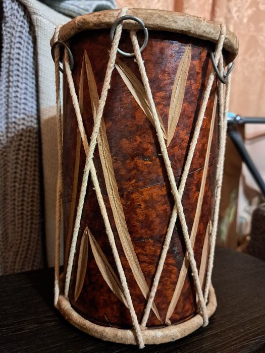 Барабан с Индии,домино сувенирное