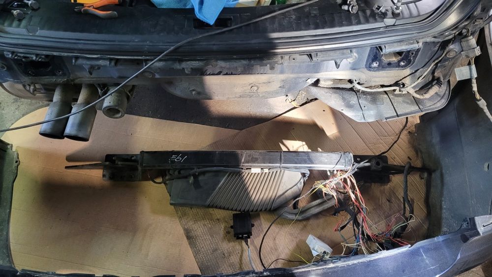 Bmw e61 електрически теглич