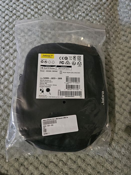 Casti cu microfon Jabra Evolve 30 II Stereo Microsoft Teams usb