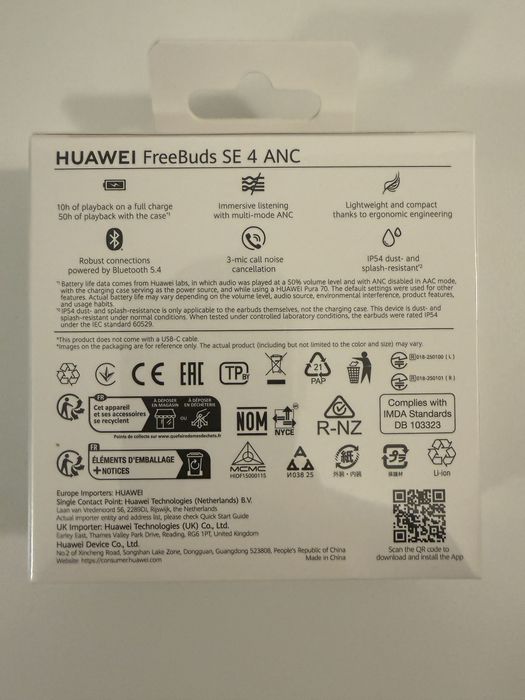 Casti Huawei FreeBuds SE 4 ANC - SIGILATE - Garantie 2 ani