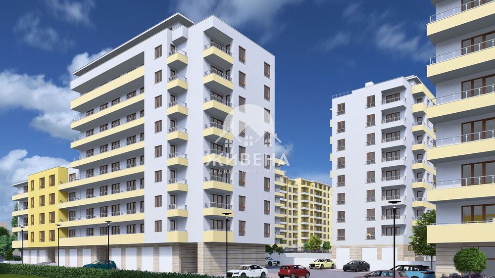 Продава нов 2-стаен апартамент, Акт 14, до Техникумите и Гранд мол