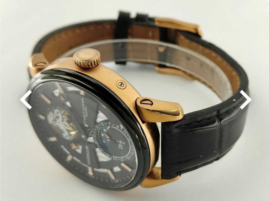 Холандски часовник със система Tourbillon. David Van Heim.