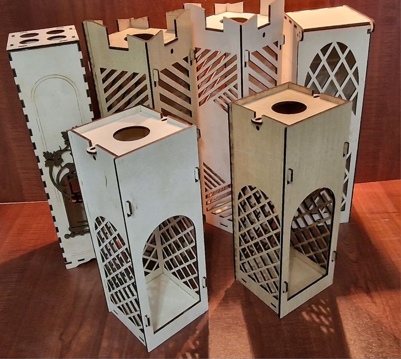 Cutie cadou pentru sticla de vin sau vin spumant .