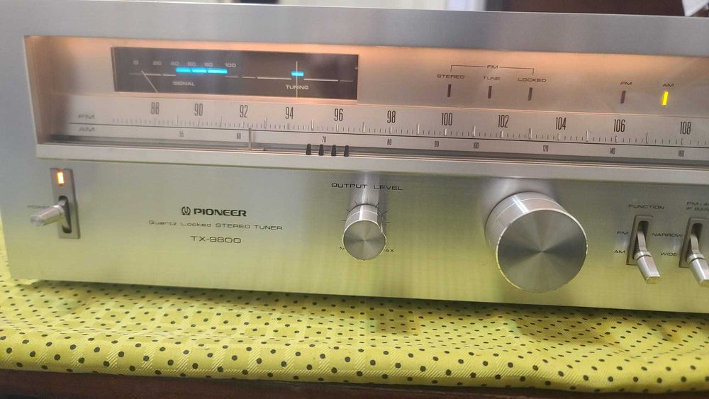 Pionner TX-9800 Tuner FM/AM Vintage