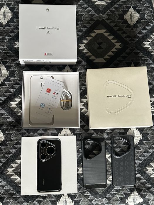 Huawei Pura 80 Ultra - като нов, активна гаранция, пълен комплект