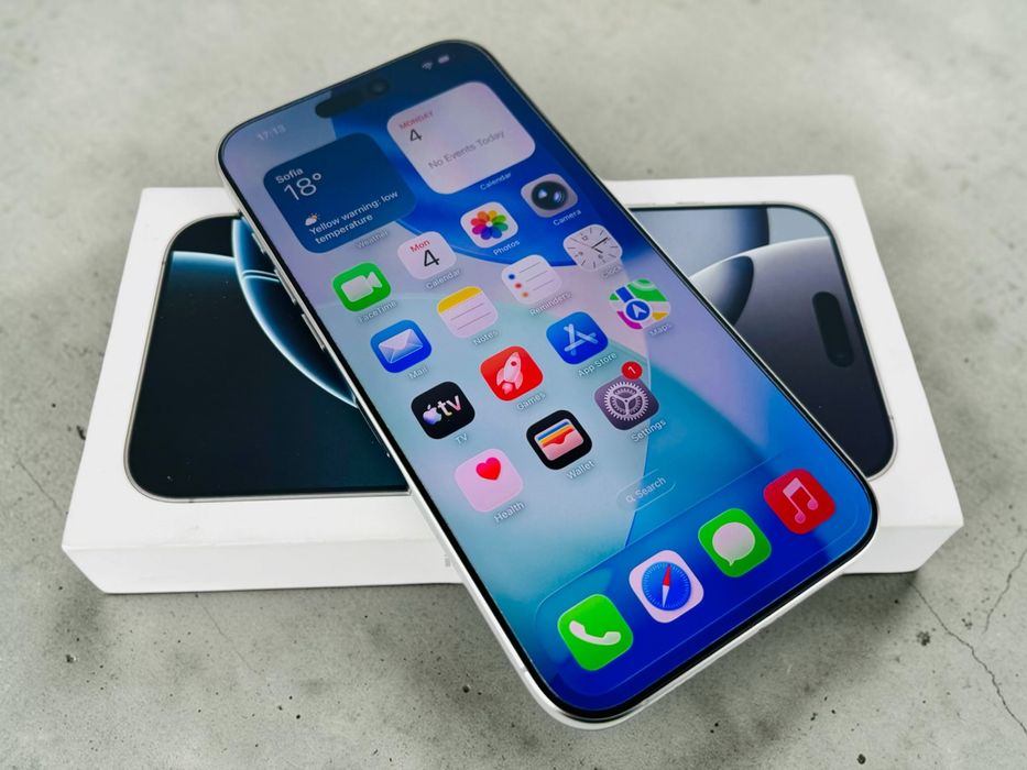 Apple iPhone 16 Pro Max 512GB White Titanium 97% Батерия! Гаранция!