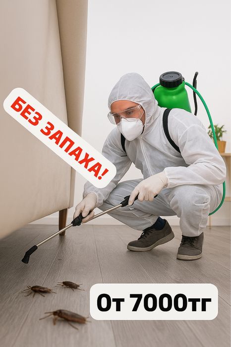 ДЕЗИНФЕКЦИЯ ПОМЕЩЕНИЙ! Результат сразу! Уничтожение тараканов и клопов
