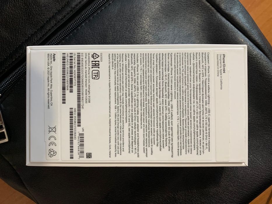 Iphone 13 mini, 512 Gb. Black.