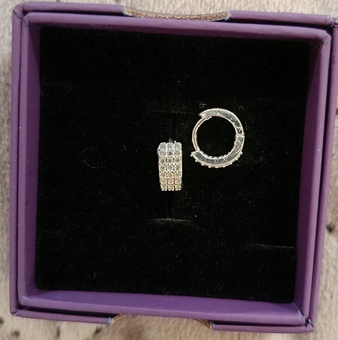 Дамски сребърни обици