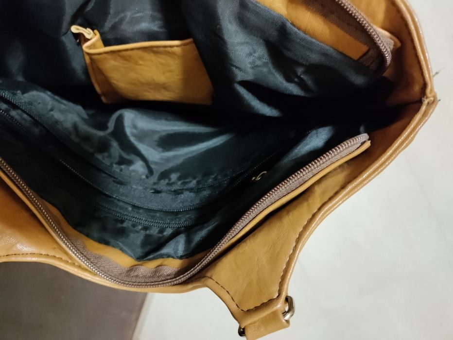 Дамска чанта от естествена кожа