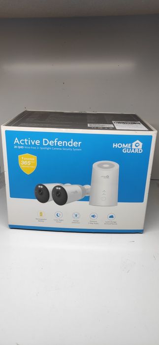 Sistem de securitate Home Guard Active Defender 2K QHD, camere wireles