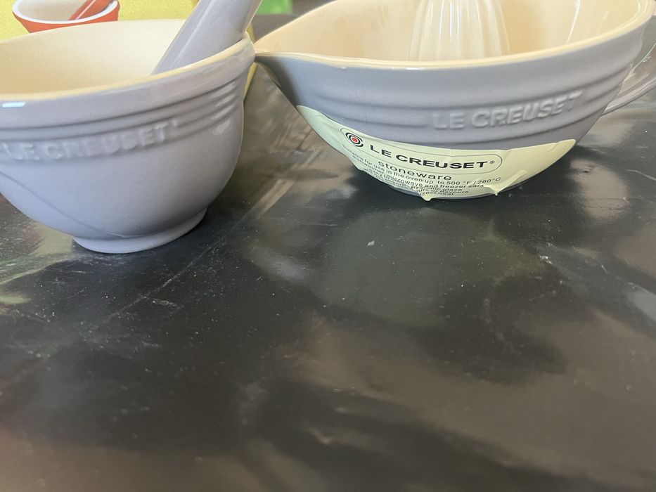 Le creuset set mojar si storcator citrice!