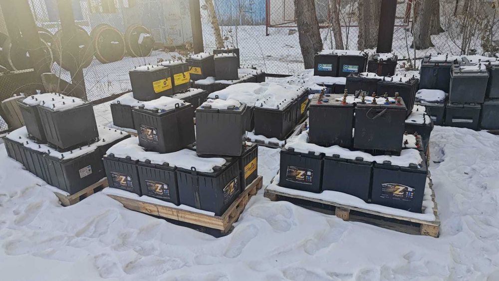 Аккумуляторы отработанные