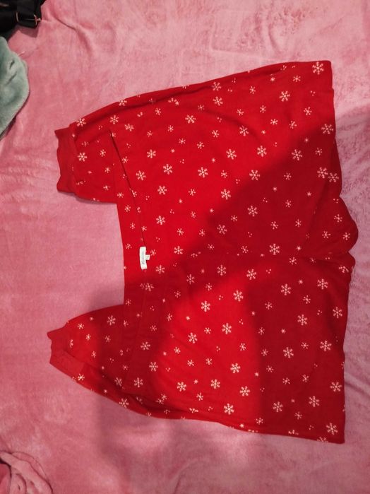 дамско долнище поларено в чверен цвят