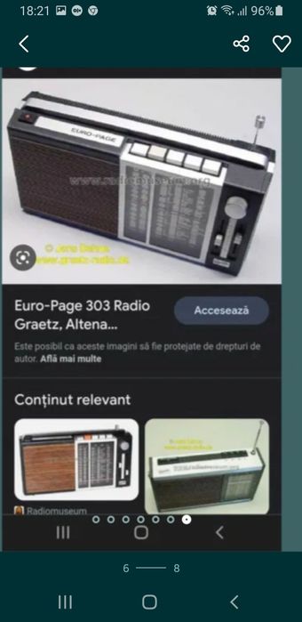 Vintange radio graetz fair mate