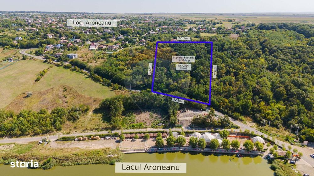 Investiție Unică: Teren de Vânzare 11.330mp pe Lacul Aroneanu - Iași