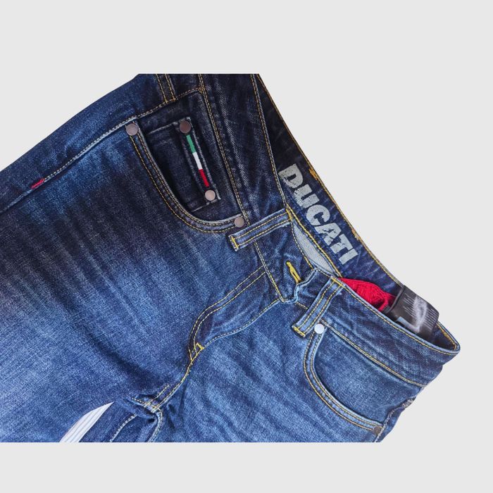 Blugi Moto DUCATI cu protecții | Mărime 34, damă